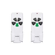 🔧 convenient 2-pack ceiling fan remote control replacement for popular brands hampton bay, hunter, harbor breeze, westinghouse - compatible with fan28r fan-53t and more! логотип