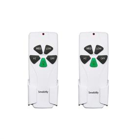 img 4 attached to 🔧 Convenient 2-Pack Ceiling Fan Remote Control Replacement for Popular Brands Hampton Bay, Hunter, Harbor Breeze, Westinghouse - Compatible with FAN28R FAN-53T and more!