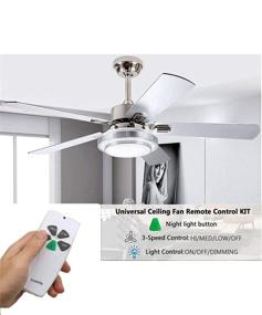 img 3 attached to 🔧 Convenient 2-Pack Ceiling Fan Remote Control Replacement for Popular Brands Hampton Bay, Hunter, Harbor Breeze, Westinghouse - Compatible with FAN28R FAN-53T and more!