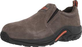 img 1 attached to Merrell Jungle Alloy Work Gunsmoke Men's Slip-On Loafers