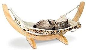 img 4 attached to 🐾 Jobar International PET Hammock: Leopard Print - Find the Perfect Resting Spot for Your Furry Friend! (Pack of 1)