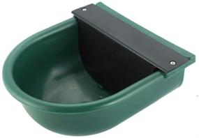 img 4 attached to NATGAI Green Color Automatic Nylon Waterer Bowl with Float Valve and Drainage Hole – Suitable for Horse, Cattle, Goat, Sheep, and Dog Farming