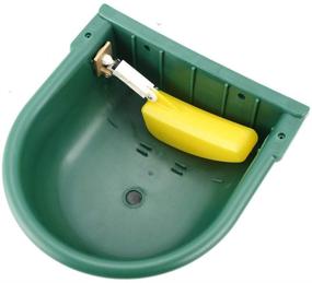 img 1 attached to NATGAI Green Color Automatic Nylon Waterer Bowl with Float Valve and Drainage Hole – Suitable for Horse, Cattle, Goat, Sheep, and Dog Farming