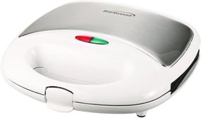 img 1 attached to 🥪 Brentwood TS-245 Non-Stick Panini Maker: Create Perfectly Crispy Paninis with Ease!