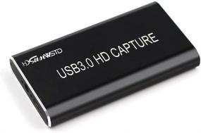 img 3 attached to 🎮 Коробка захвата видеоигр USB 3.0 Type-C HDMI HD - 1080P 60FPS Геймплей записывающее устройство и стриминг для Xbox 360, Wii U, OBS Studio - Совместимо с системами Windows, Linux и OS X