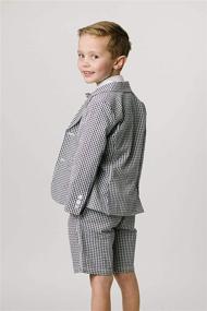 img 2 attached to Hope Henry Boys Seersucker Jacket: Stylish Boys' Clothing for Suits & Sport Coats