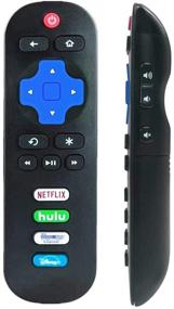 img 1 attached to 📺 Bedycoon Remote Control for TCL Roku Smart LED TV URC280J 06-IRPT20-URC280J Replacement 55R615 43S425 55S421 55S423 40S331 65S421 with 4 Shortcut Buttons for Netflix, HULU, Roku Channel, and Disney+