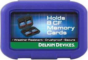 img 4 attached to 📷 Delkin CompactFlash (CF) 8 Memory Card Carrying Case for Enhanced SEO