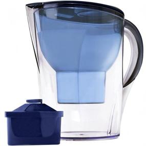 img 4 attached to The Alkaline Water Pitcher - 3.5L, Free Filter & 7-Stage Filtration for pH Increase & Purification
