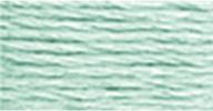 🧵 dmc 117-504 six strand embroidery floss, light blue-green, 8.7-yard logo