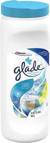 img 1 attached to 🌿 Glade Carpet and Room Refresher: Refreshing Clean Linen Scent for a Fresh Home, Ideal for Pets, Smoke, 32 Oz, 6 Pack