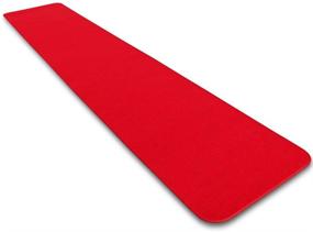 img 4 attached to 🏠 House, Home and More Red Carpet Aisle Runner - 3x10 ft: Premium Quality and Stylish Décor Accessory