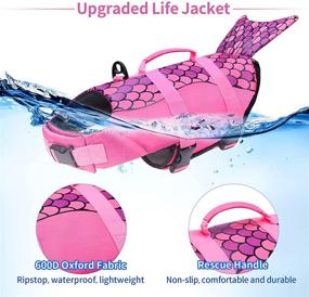 img 1 attached to 🐶 Stay afloat with Malier Dog Life Jacket: Adjustable Ripstop Vest with Strong Buoyancy and Rescue Handle for Small Medium Large Dogs - Perfect for Swimming and Boating Safety