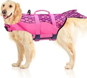 img 3 attached to 🐶 Stay afloat with Malier Dog Life Jacket: Adjustable Ripstop Vest with Strong Buoyancy and Rescue Handle for Small Medium Large Dogs - Perfect for Swimming and Boating Safety