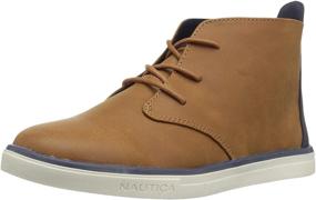 img 4 attached to 👞 Ребячьи ботинки чукка Nautica Pierson - полиуретановая обувь для малышей