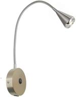 🔌 homefocus usb led bedside reading wall lamp light with charging port, satin nickel finish, hardwired installation, 4.2-5w 3000k led, ideal for living room, bedroom, corridor, metal construction логотип