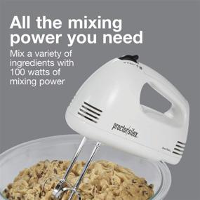 img 2 attached to White Proctor Silex 62509PS Hand Mixer with 5-Speeds