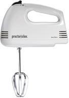 white proctor silex 62509ps hand mixer with 5-speeds логотип