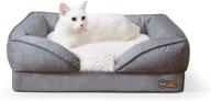 🐶 pillow-top orthopedic lounger sofa dog bed by k&amp;h pet products - premium pet bed logo