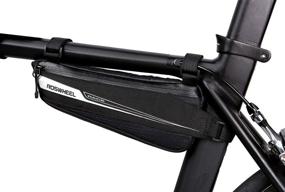 img 4 attached to High-Performance Roswheel Race Series Bike Frame Bag for Effortless Storage