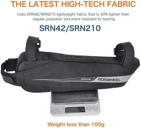 img 2 attached to High-Performance Roswheel Race Series Bike Frame Bag for Effortless Storage