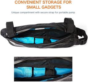 img 1 attached to High-Performance Roswheel Race Series Bike Frame Bag for Effortless Storage