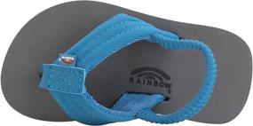 img 2 attached to 🌈 Colorful Neoprene Toddler Boys' Shoes and Sandals by Rainbow Sandals Grombows