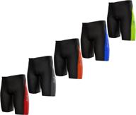 sparx perform 2.0 men's triathlon shorts - 9 inch length with 2 convenient pockets - swim, bike, and run logo