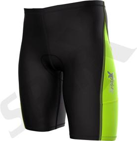 img 3 attached to Sparx Perform 2.0 Men's Triathlon Shorts - 9 Inch Length with 2 Convenient Pockets - Swim, Bike, and Run