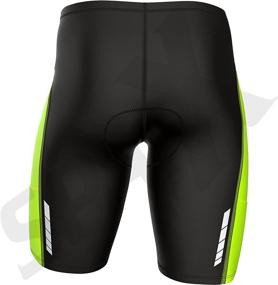 img 1 attached to Sparx Perform 2.0 Men's Triathlon Shorts - 9 Inch Length with 2 Convenient Pockets - Swim, Bike, and Run