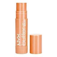 nyx cosmetics butter lip balm new marshmallow blb05: hydrating lip care for nourished lips logo