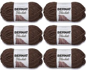 img 1 attached to Bernat Blanket 5 3Oz 6 Pack Taupe