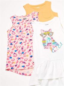 img 2 attached to 👚 Stylish Sleeveless Flamingo T Shirts for Girls' Clothing: Amazon Brand Tops, Tees & Blouses