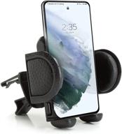 📲 usa gear car mount air vent phone holder cradle - adjustable display & 360 degree rotation for samsung galaxy, motorola droid, apple iphone & more logo