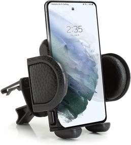 img 4 attached to 📲 USA Gear Car Mount Air Vent Phone Holder Cradle - Adjustable Display & 360 Degree Rotation for Samsung Galaxy, Motorola Droid, Apple iPhone & More