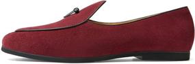 img 2 attached to 👞 Timeless Charm: Vintage Belgian Loafers in Classic Burgundy