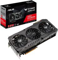 видеокарта asus tuf gaming radeon rx 6800 xt oc edition: улучшенная производительность, 16 гб gddr6, hdmi 2.1, displayport 1.4a логотип