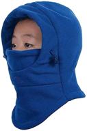 🧢 ultimate protection: hztg children's winter windproof adjustable boys' hats & caps accessories logo