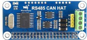 img 4 attached to Waveshare RS485 CAN HAT Designed For Raspberry Pi Allowing Stable Long-Distance RS485/CAN Communication