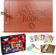 scrapbook luniqi embossed adventure collecting logo