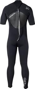 img 1 attached to 🏄 Men's Hyperflex Voodoo 2.5mm Short Sleeve Full Wetsuit