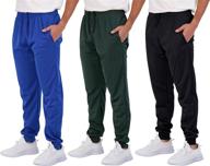 👖 real essentials sweatpants: high-performance athletic training pants for boys - active wear логотип