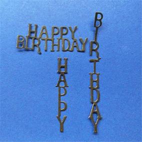 img 2 attached to 🎂 Mvchifay Cutting Dies Metal Stencils: Perfect Scrapbooking Tool for DIY Craft Enthusiasts - Create Beautiful Paper Card Embellishments (Happy Birthday)