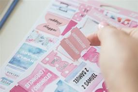 img 3 attached to 🌸 Vibrant Peel and Stick Floral Bible Tabs for Easy Navigation