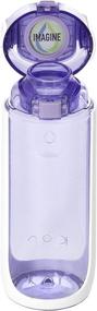 img 2 attached to 💧 Stay Hydrated on-the-go with the KOR Delta BPA Free Water Bottle, 750ml, Lavender