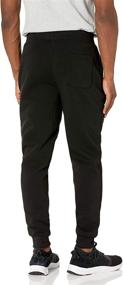 img 1 attached to 👖 Comfortable WT02 Men's Basic Jogger Fleece Pants for Active Lifestyles