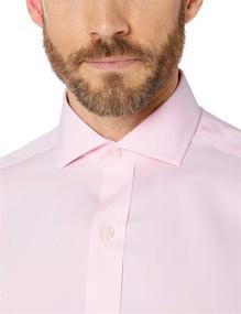 img 1 attached to BUTTONED Classic Cutaway Collar Non Iron Men's Clothing