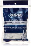 🦷 glide pro-health advanced floss picks - pack of 10, 30 ea logo