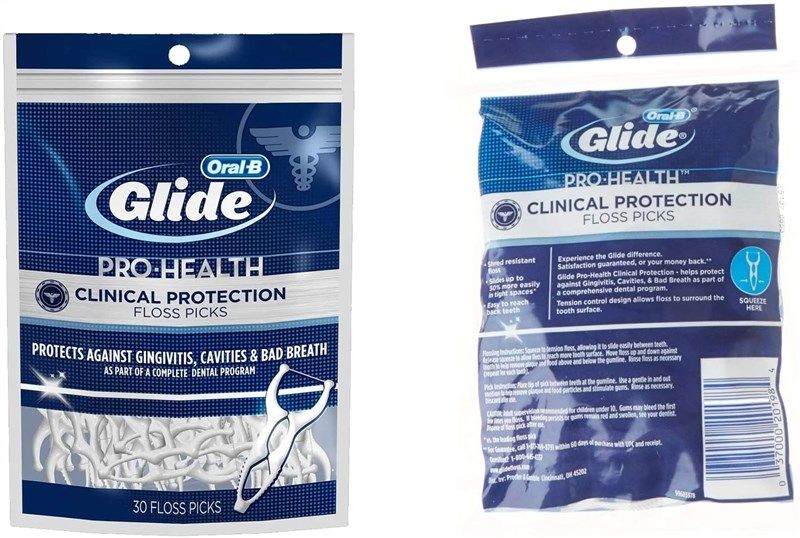 Glide Pro-Health Clinical Protection Floss Picks