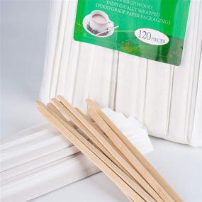 img 2 attached to LSYGXYZ Stirrers Individual Wrapped Disposable